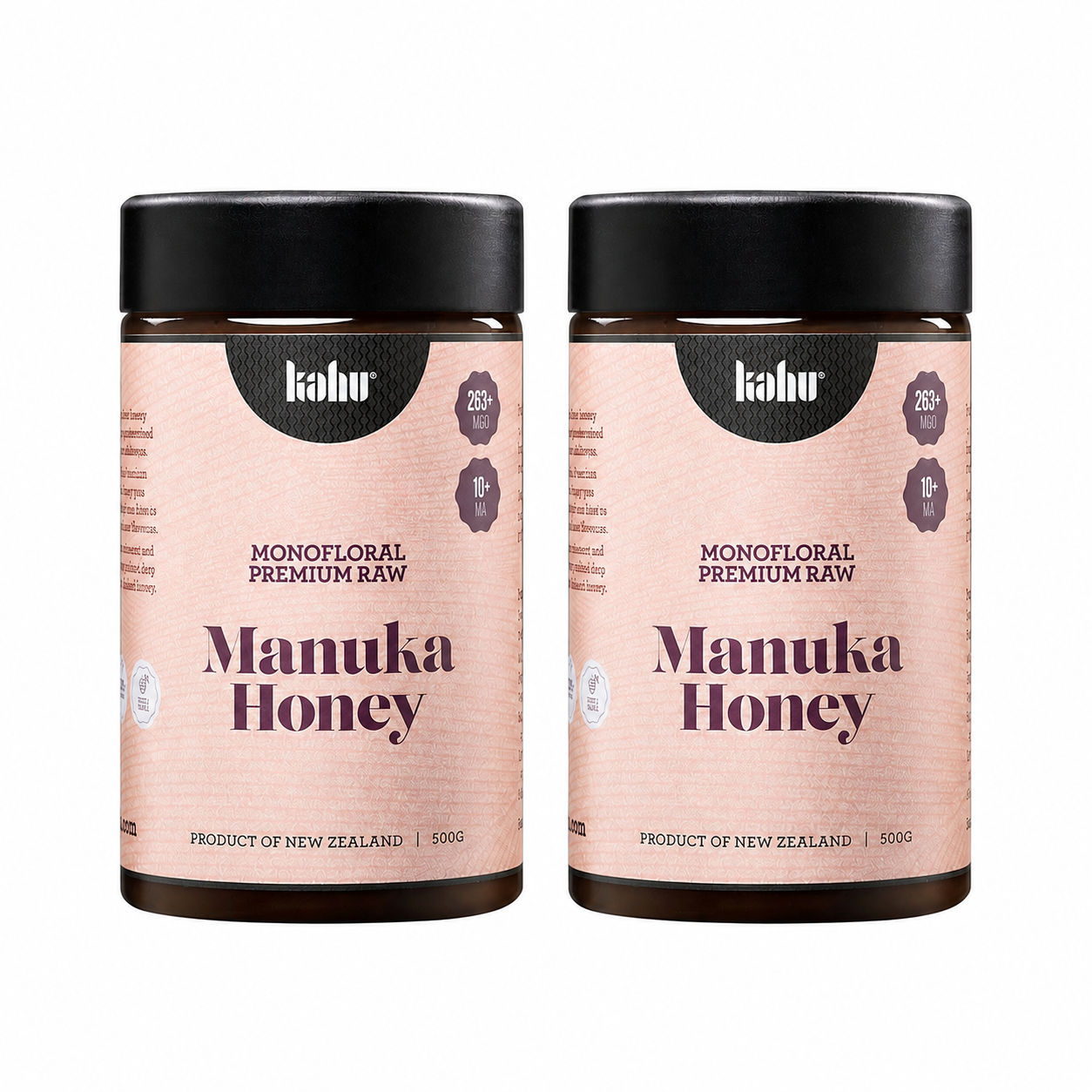 【定期購入】500g x 2個 – マヌカハニー MGO 263+ (MA10+)